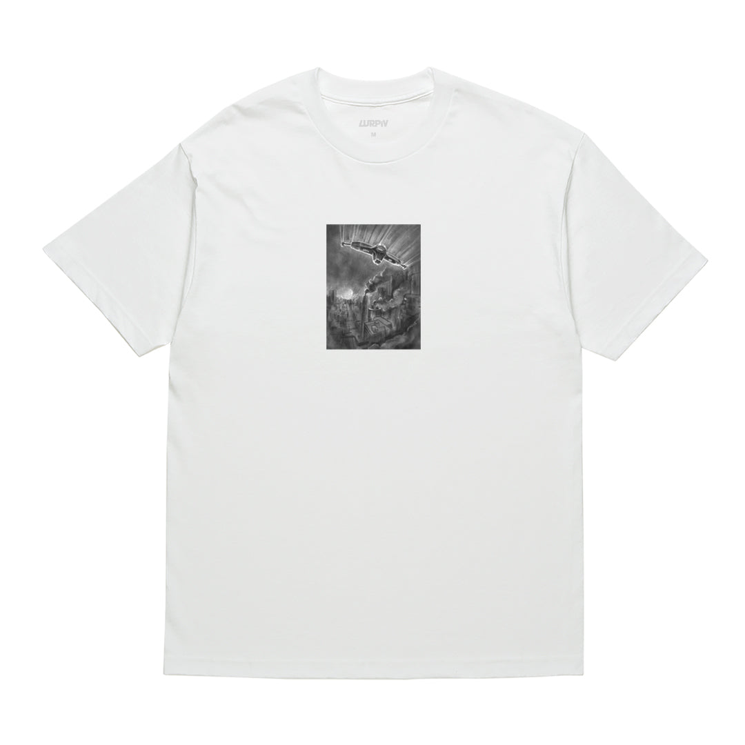 Tee | Sci-Fi Hanger - White